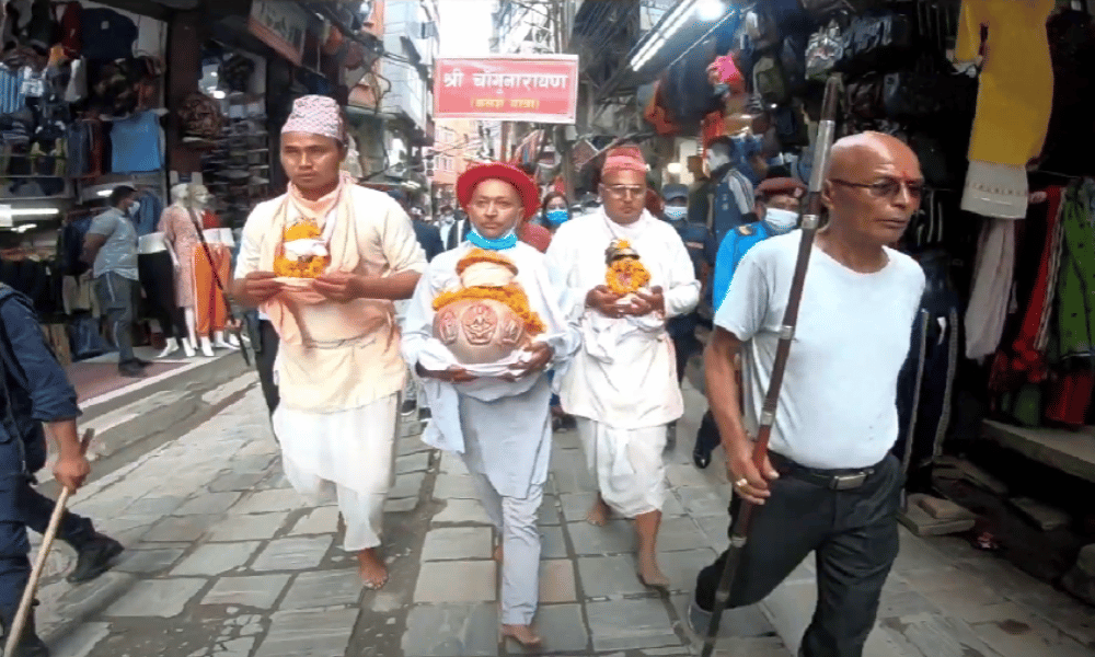 Kalash Yatra Changu Narayan