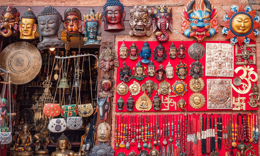 Shopping In Thamel Image