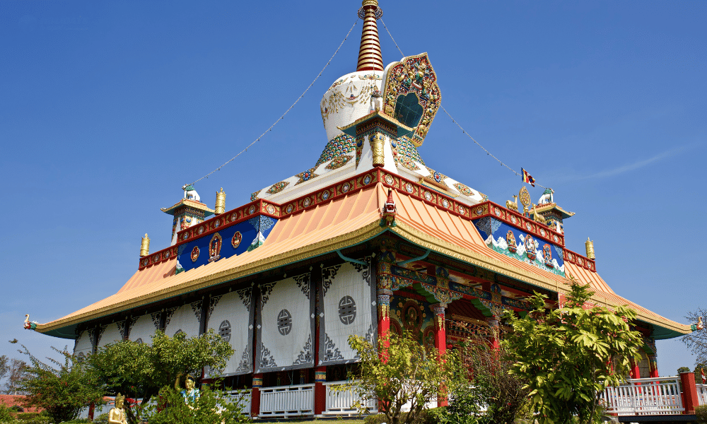 Lumbini Great Lotus Stupa Image